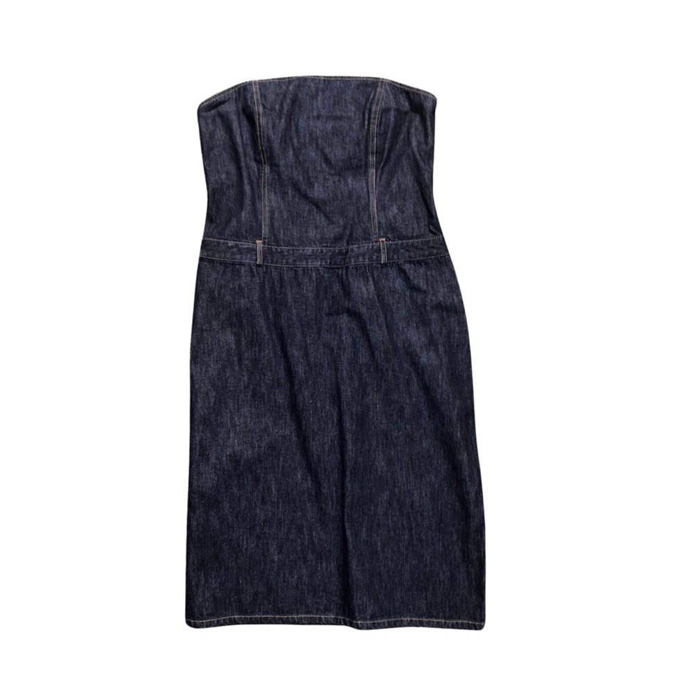 Vintage JCrew Tube Denim Dress